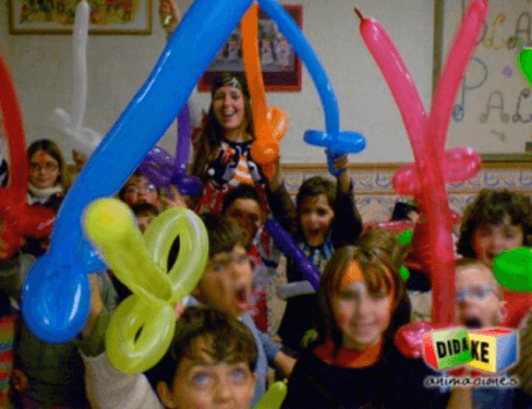 Animación con globos para niños Didake